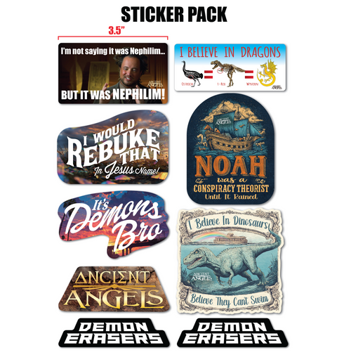 The Demon Erasers Sticker Pack
