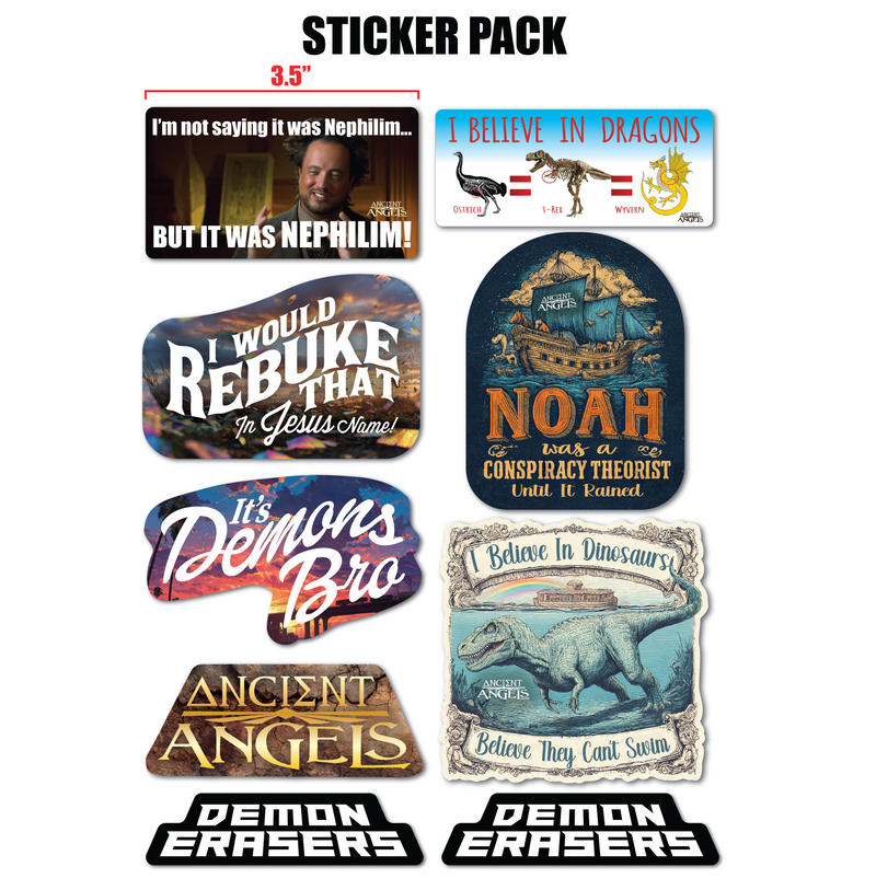 The Demon Erasers Sticker Pack